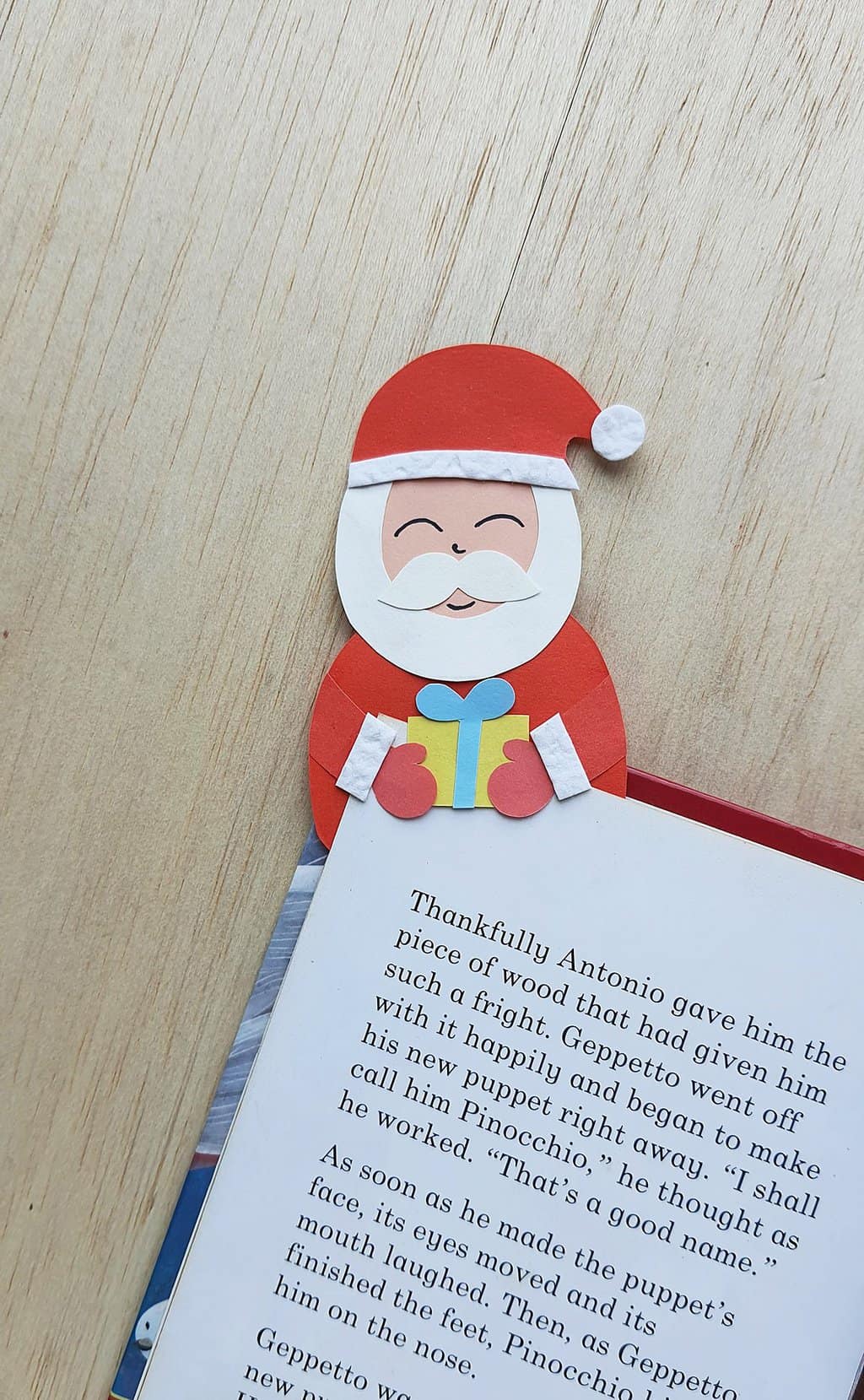 Santa Bookmark Craft