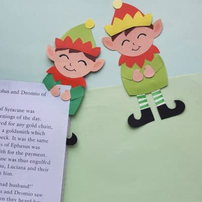 Christmas Elf Bookmark Craft
