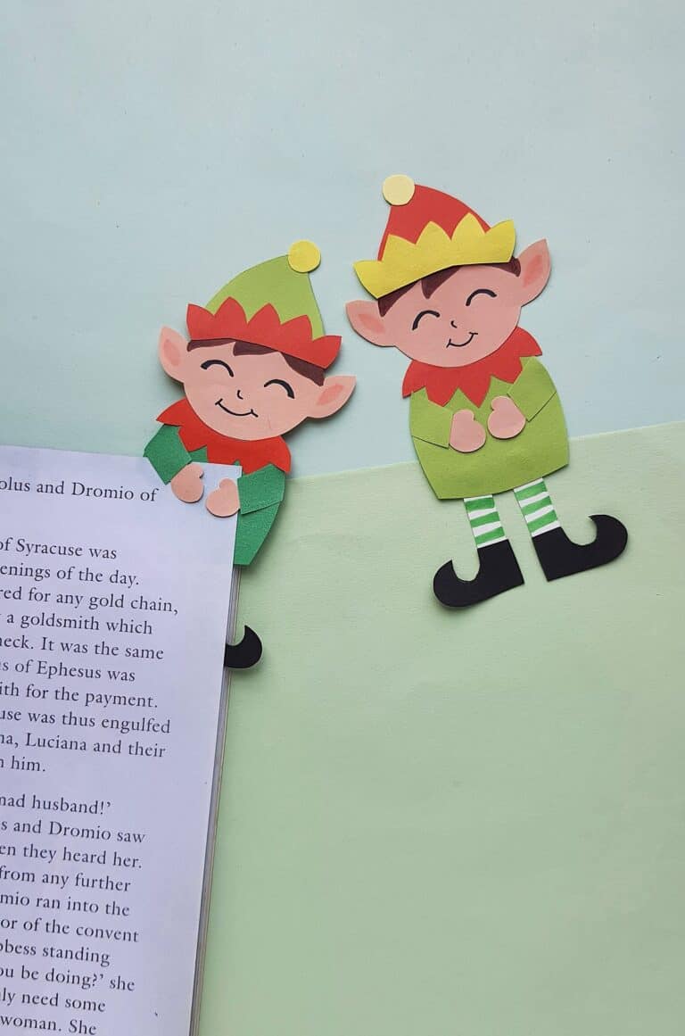 Christmas Elf Bookmark Craft