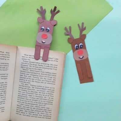 Reindeer Bookmark Craft