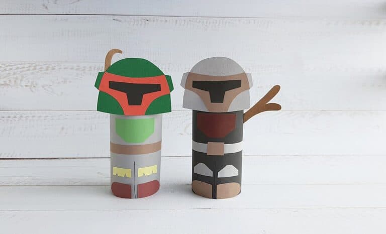 Toilet Paper Roll Boba Fett Craft