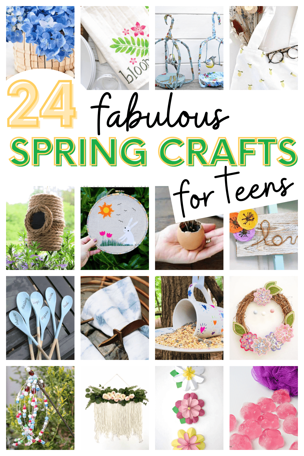 25 Fabulous Spring Crafts for Teens - Big Family Blessings