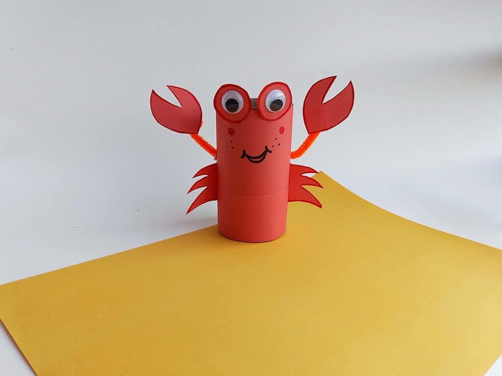 crab craft for kids
