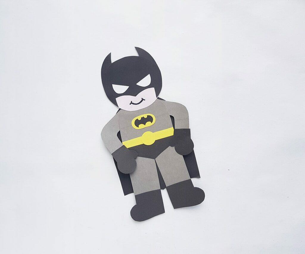 Batman paper craft for kids