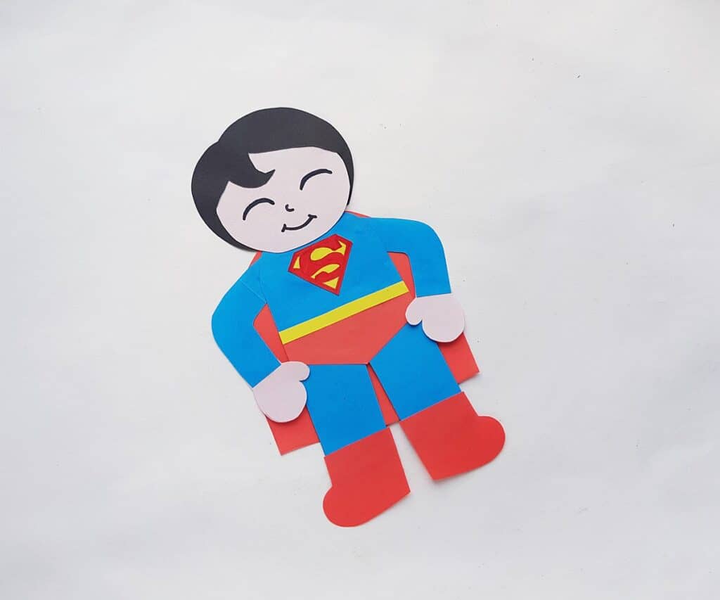 superman craft for kids