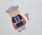 Thor Bookmark Craft - Big Family Blessings