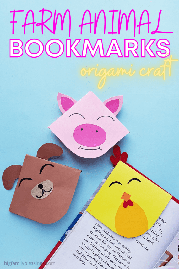 farm animal corner bookmarks