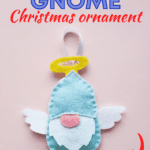 angel gnome christmas ornament