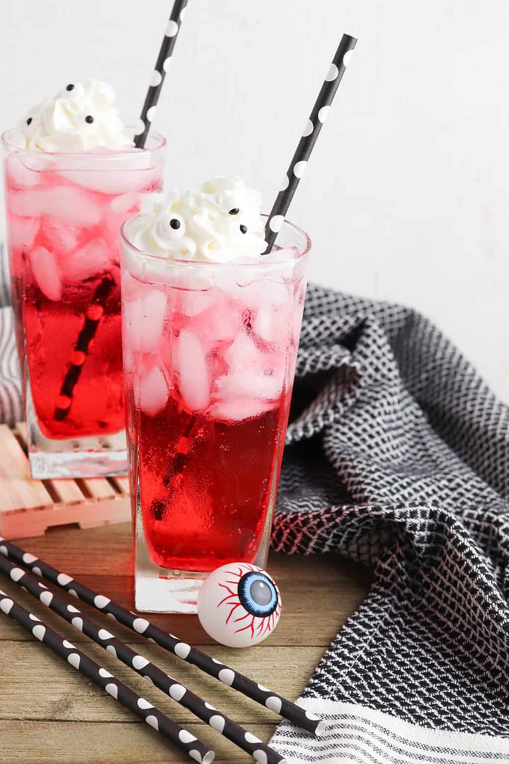 Bloody Shirley Temple – Halloween Mocktail for Kids