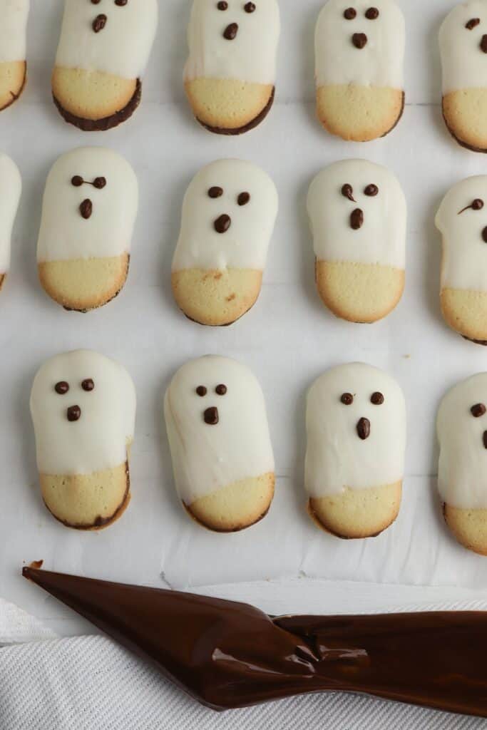 halloween ghost cookies