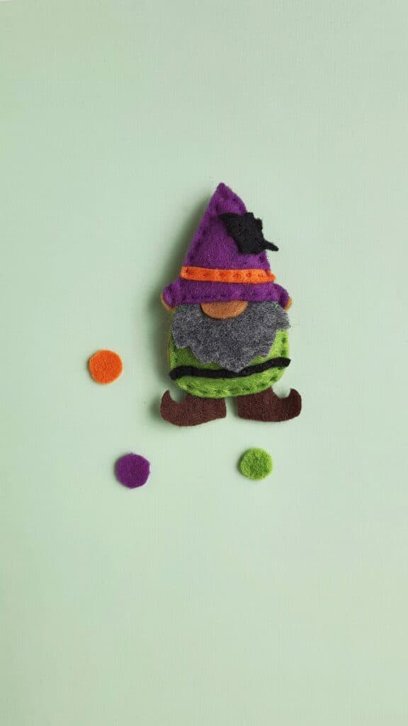 halloween gnome craft
