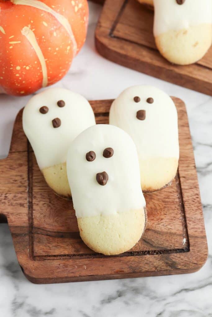 how to make ghost cookies with milano