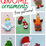 christmas gnome ornaments