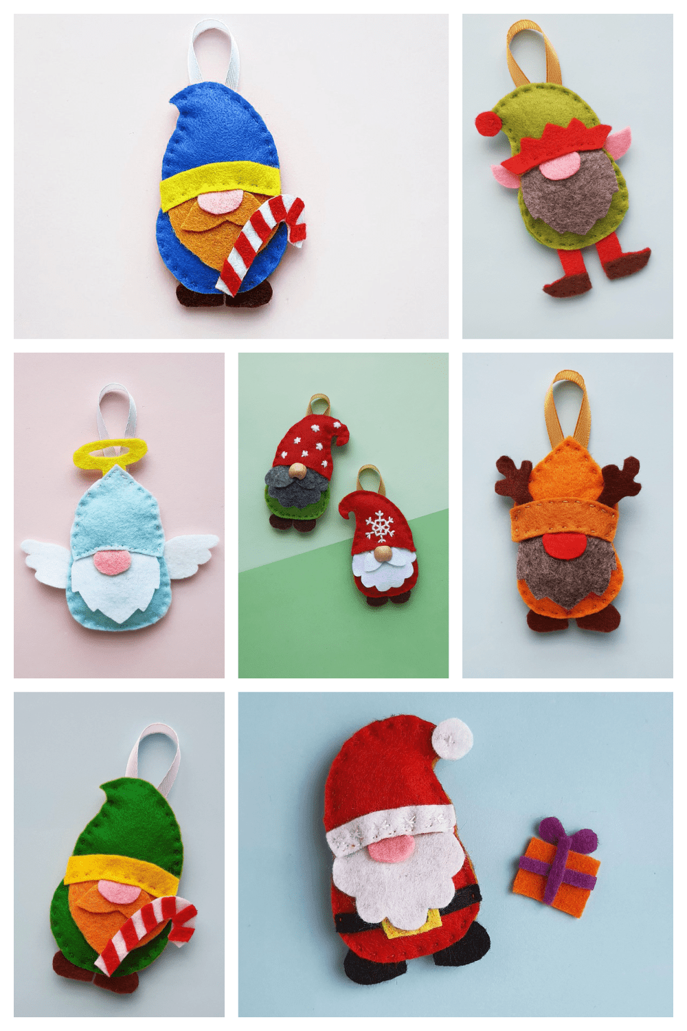 Cutest Ever Christmas Gnome Ornaments to Make