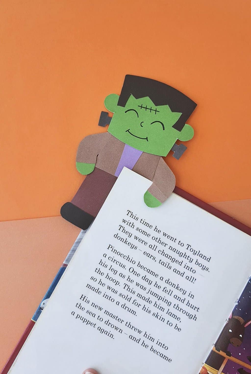 Bookmark Frankenstein Craft