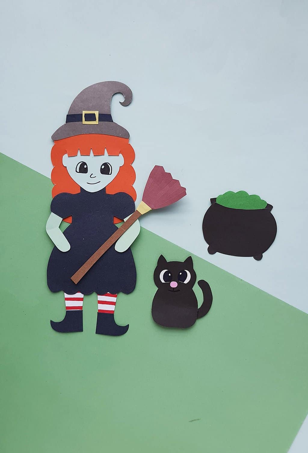 Witch Paper Craft for Kids