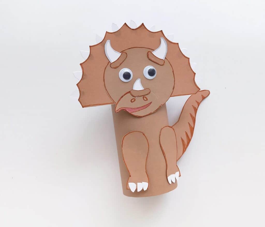 triceratops craft for kids