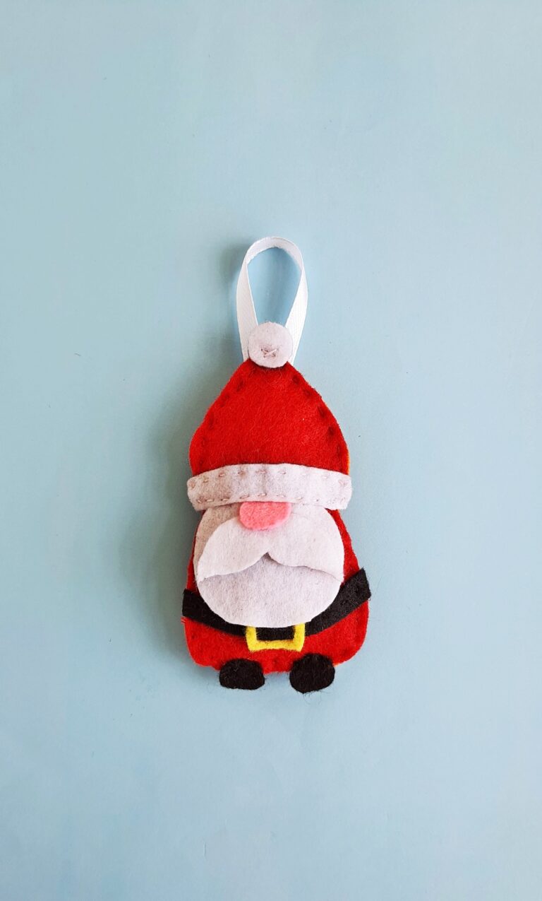 Santa Claus Gnome Ornament