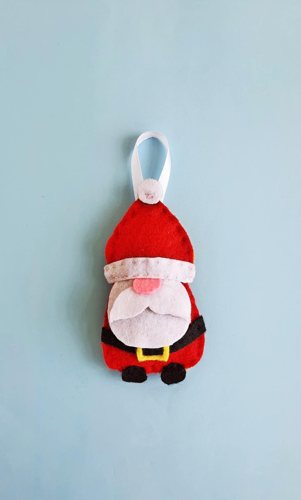 Santa Gnome Ornament for Christmas