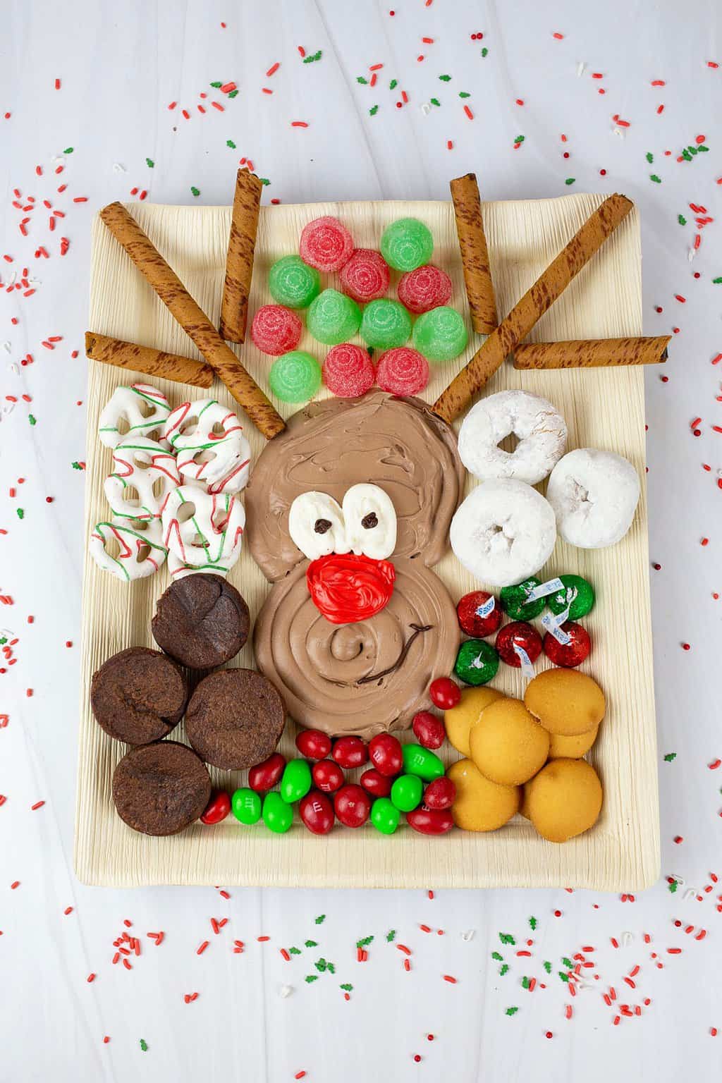 Rudolph Frosting Board for Christmas