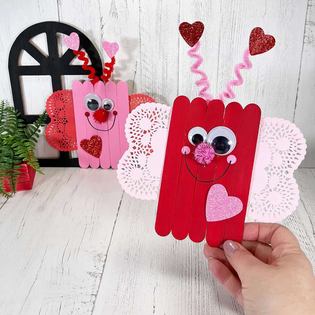 Cutest Ever Love Bug Valentine Craft