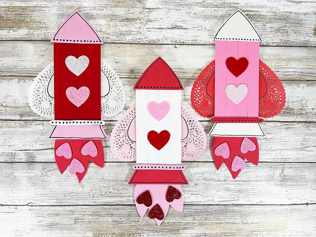 valentine rocket craft