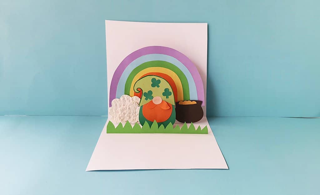 leprechaun card craft