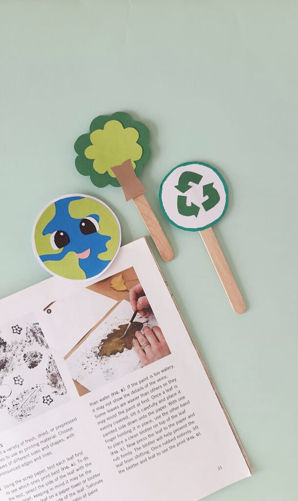 earth day bookmark craft