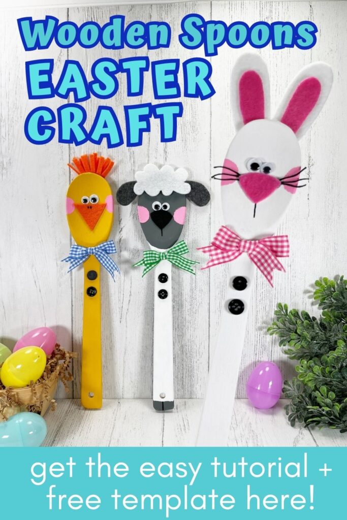 easter wooden spoons