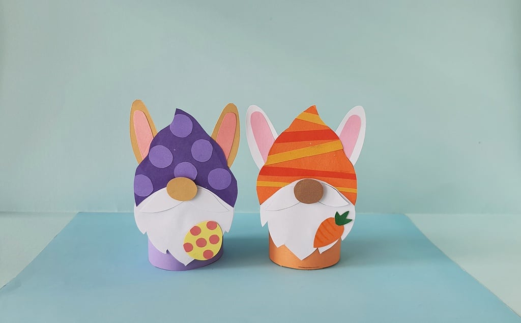gnome easter bunny craft