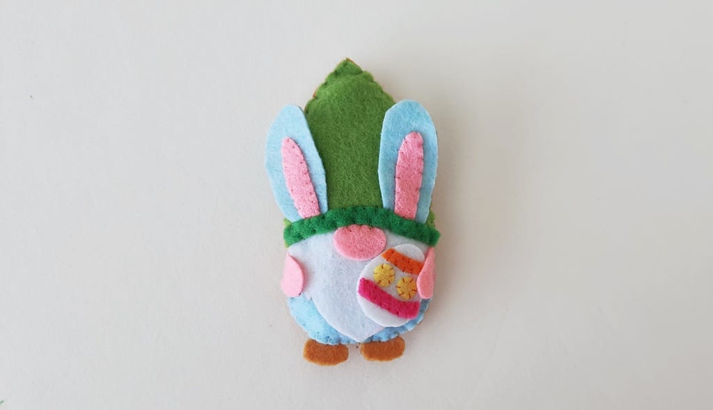 gnome easter bunny craft