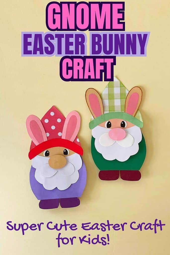 puppet gnome easter bunny craft