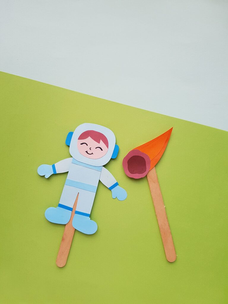 astronaut space craft puppet