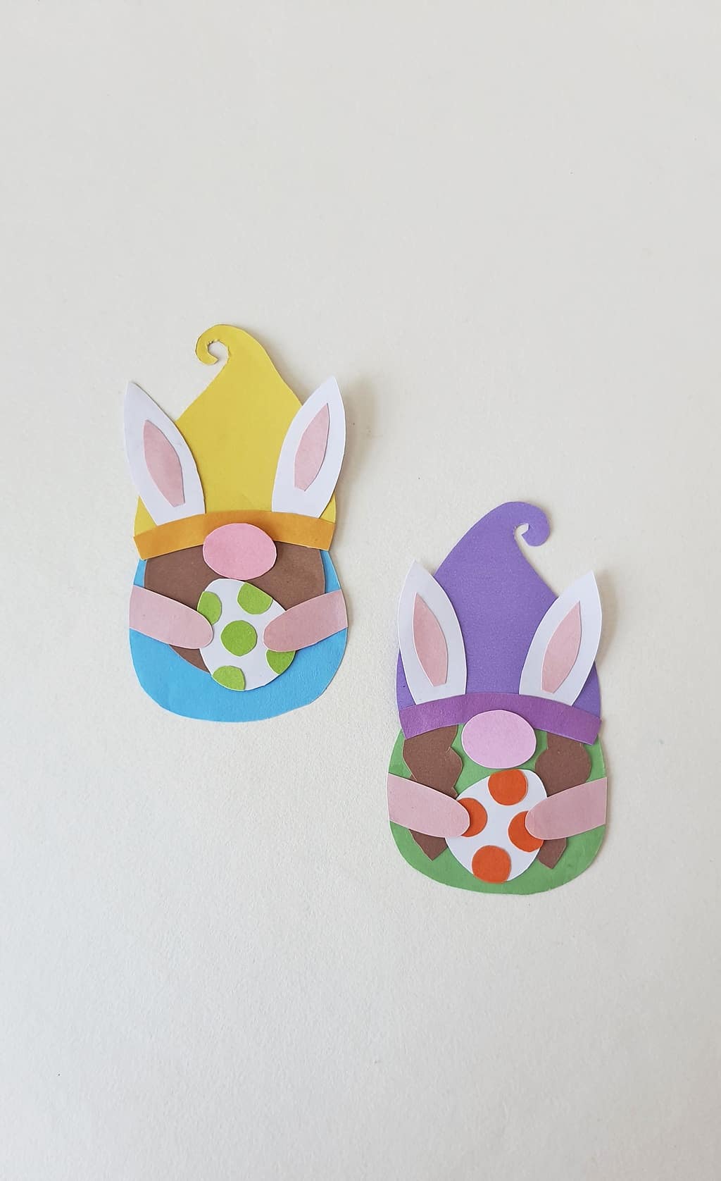 Easter Bunny Gnome Paper Craft