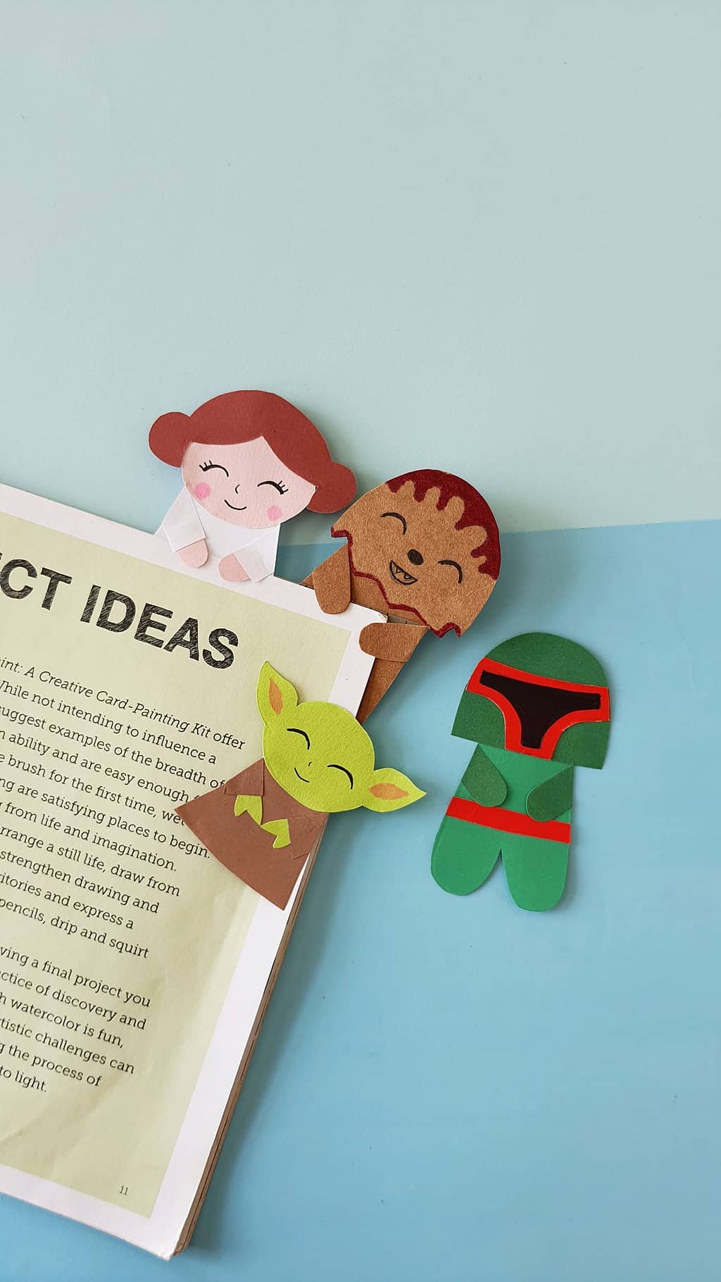 DIY Star Wars Bookmark Craft