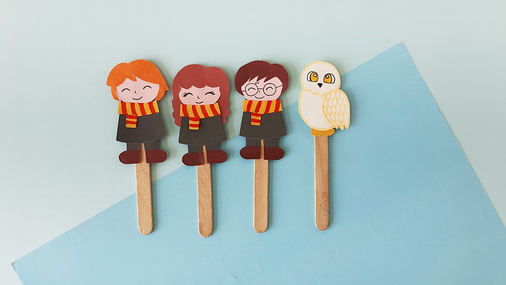 harry potter puppets craft