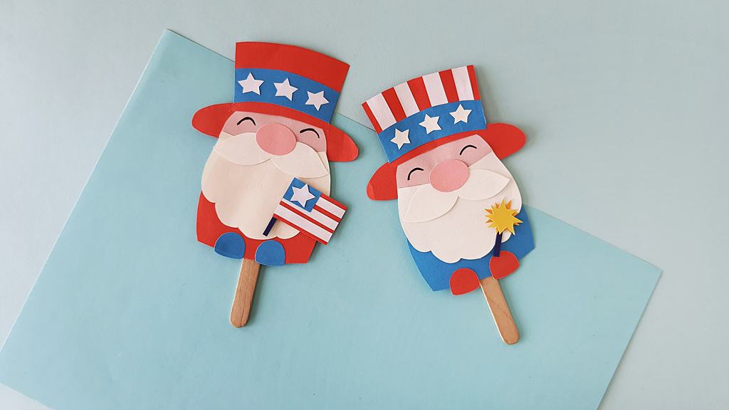 4th of July craft gnome