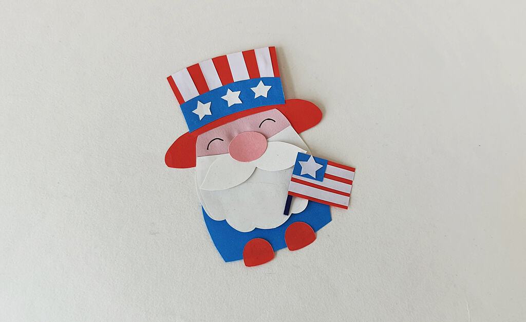 Uncle Sam craft for 4th of July