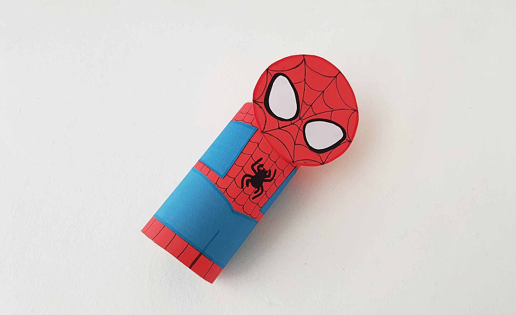 spiderman craft for kids