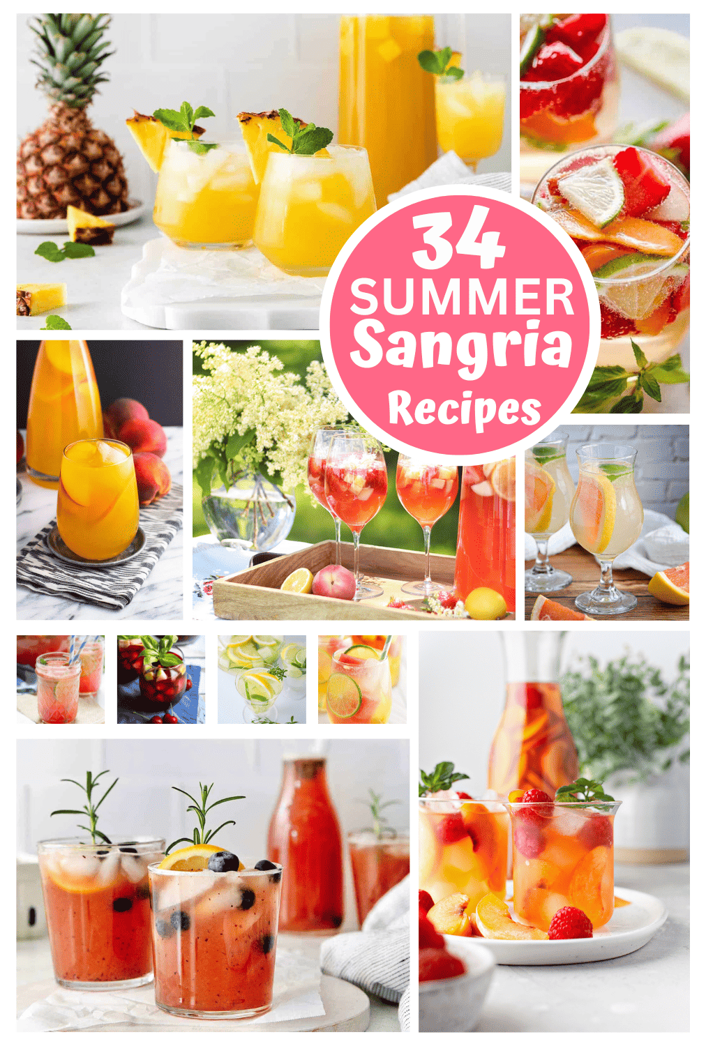 34 Delicious Summer Sangria Recipes