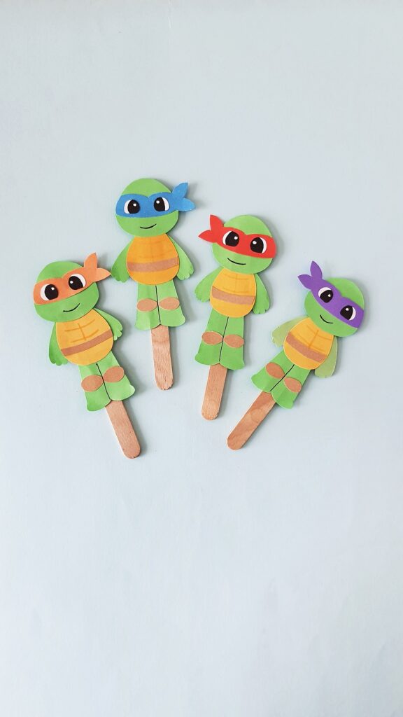 ninja turtle puppets