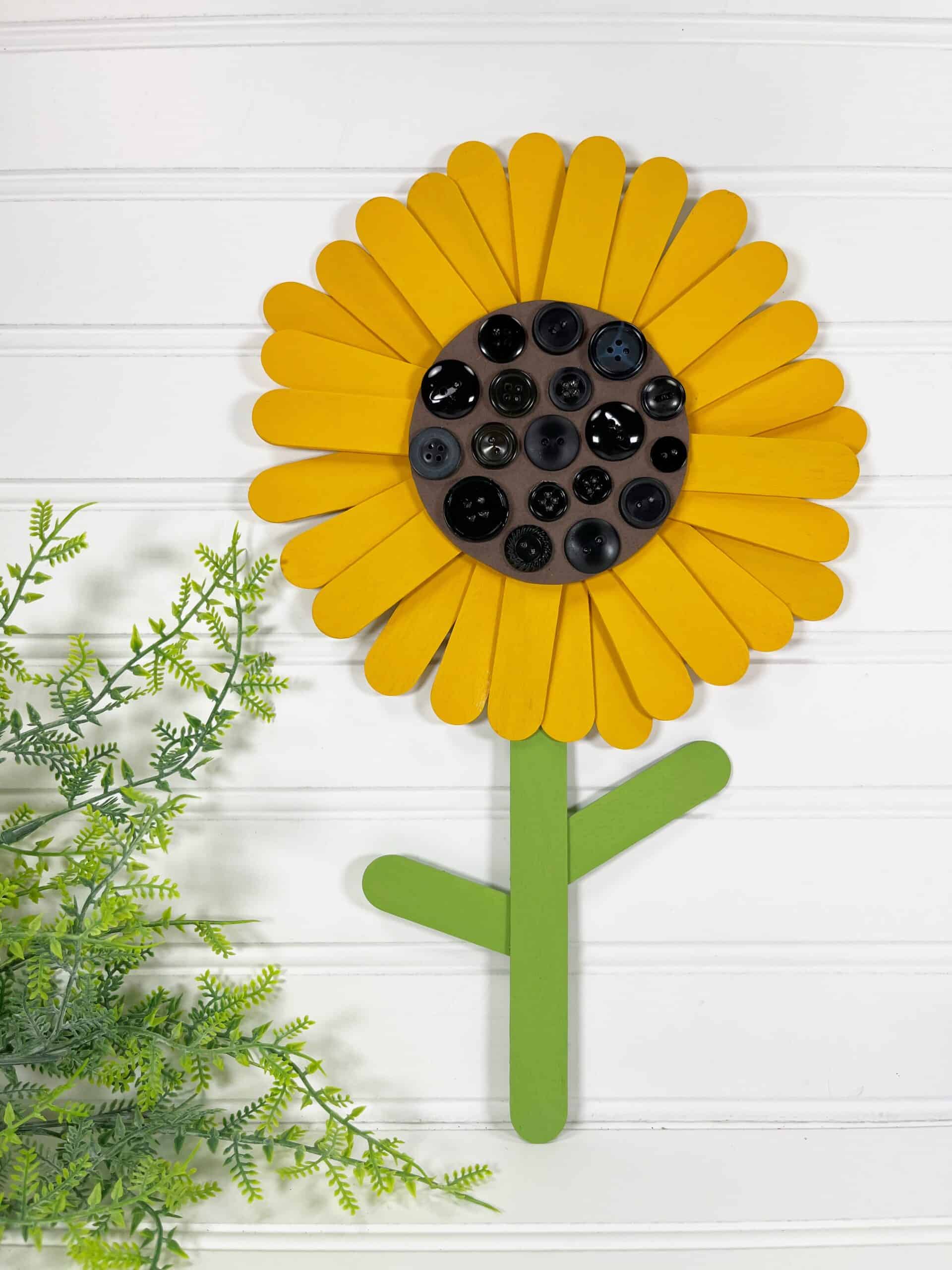 Cutest Ever Sunflower Craft
