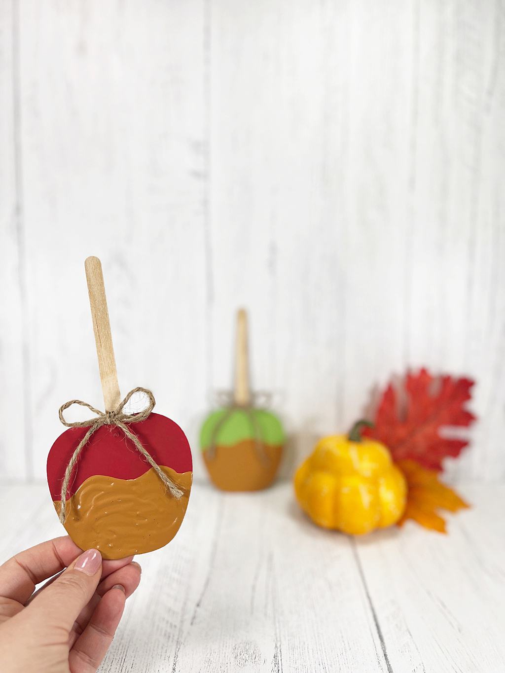 Caramel Apple Craft for Fall