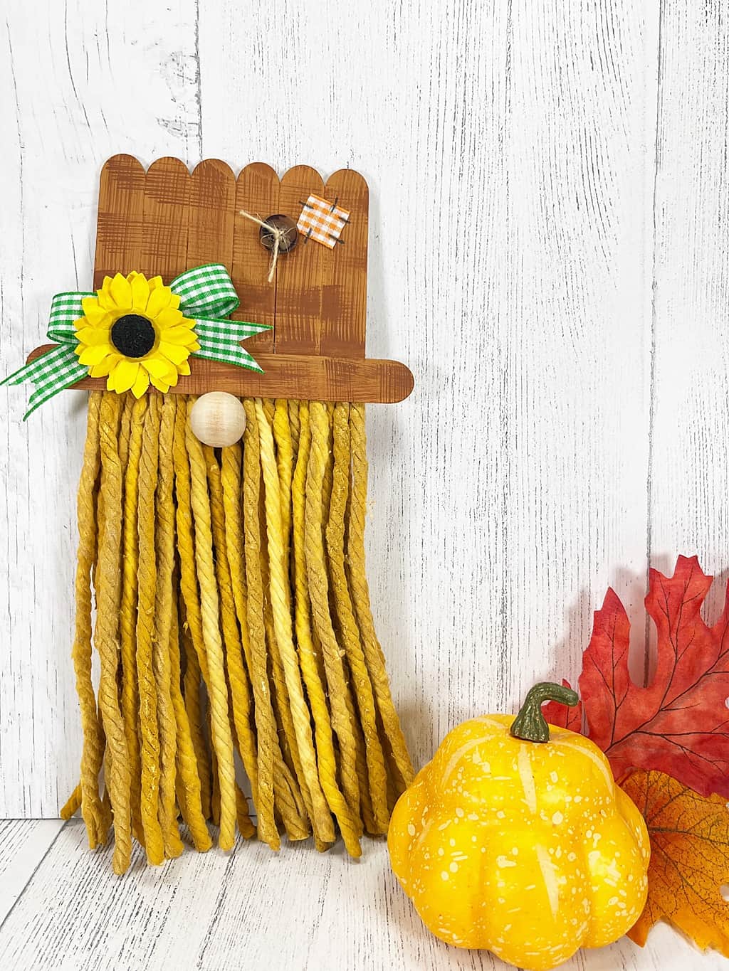 Scarecrow Gnome Craft for Fall
