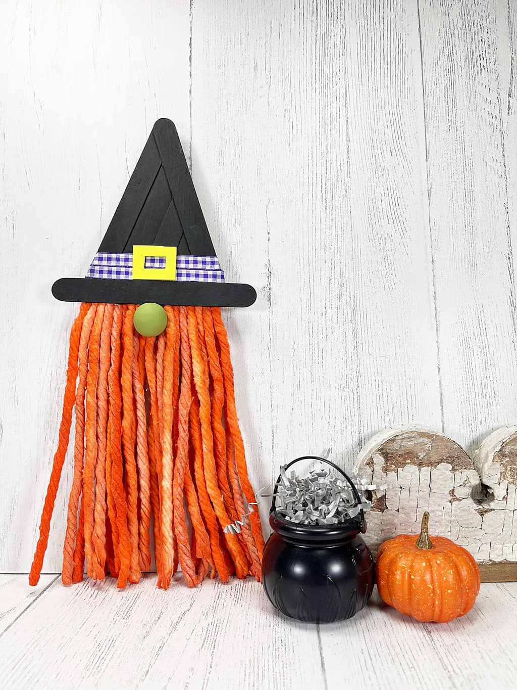Halloween Witch Gnome Craft