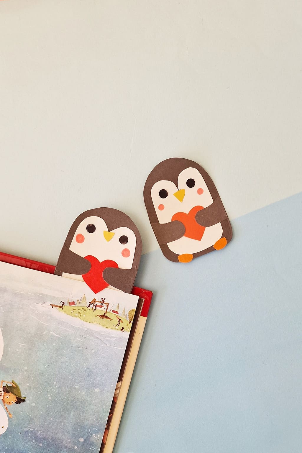 Penguin Bookmark Craft