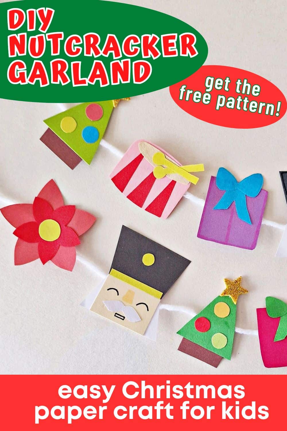 DIY Nutcracker Garland Craft - Big Family Blessings
