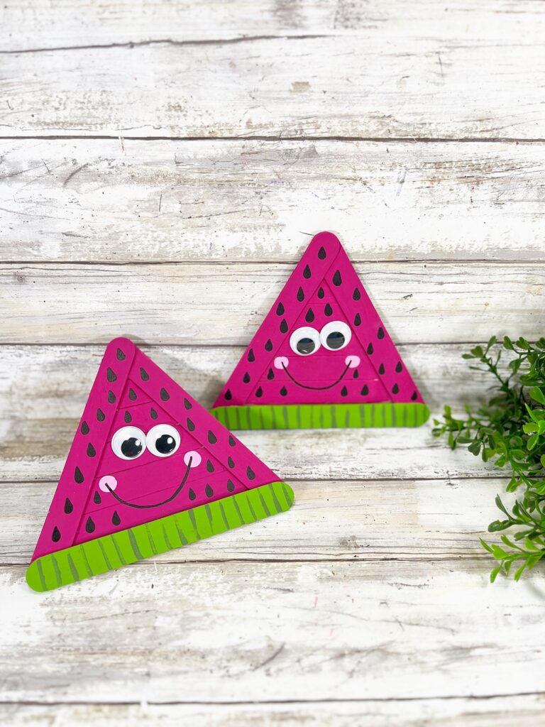 Craft Stick Watermelon