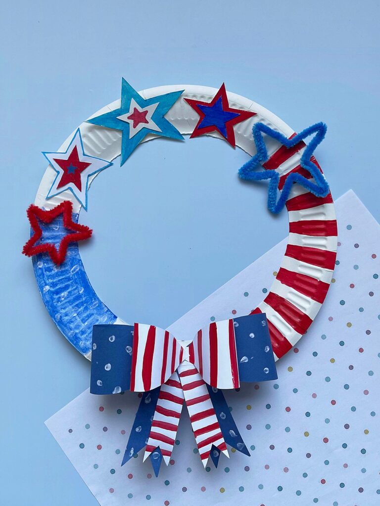 DIY 4th of July Wreath