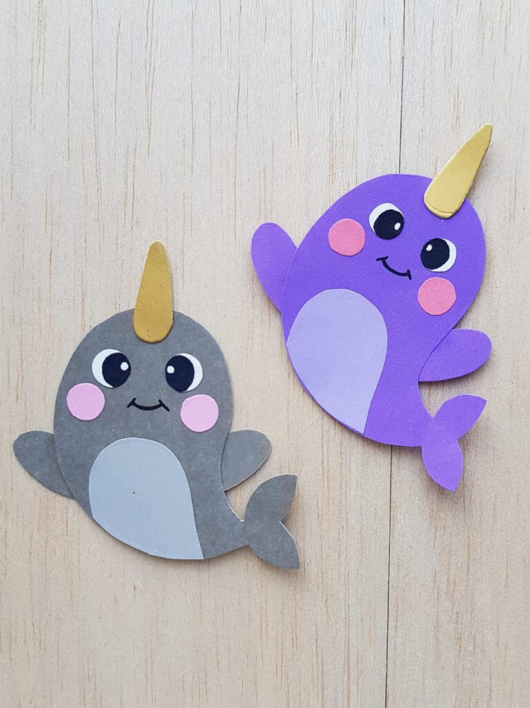 Narwhal Craft for Kids